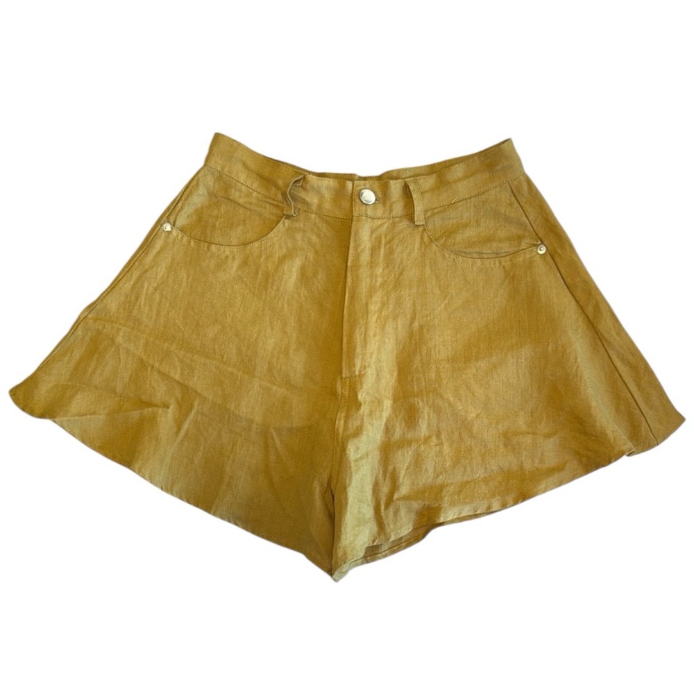 NWT Olivaceous Olive Brown Tulip Shorts